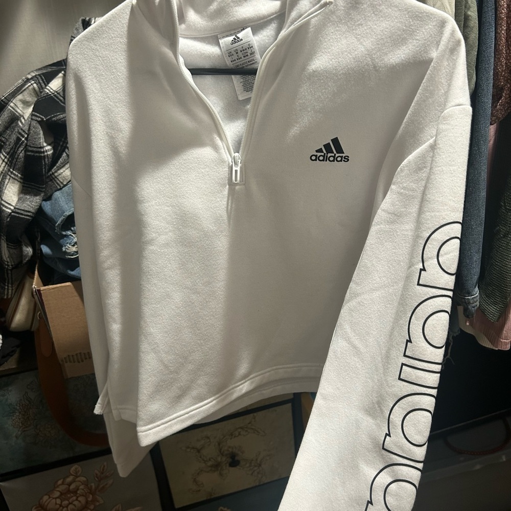 Adidas crop pullover